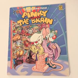 Pinky and The Brain LOOK and FIND Paperback Activity Book